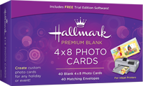 Hallmark Premium Blank Photo Greeting Cards