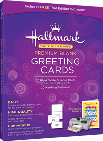 Premium Blank Breeting Cards