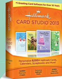 Hallmark Card Studio 2013 - The #1 Greeting Card Software for Over 10 Years