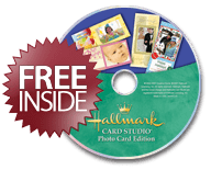 FREE INSIDE | Hallmark | CARD STUDIO PhotoCard Edition