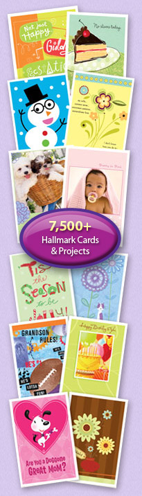 7,500+ Hallmark Cards & Projects