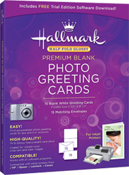 Hallmark Premium Blank Photo Greeting Cards