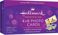 Hallmark Premium 4x8 Blank Photo Cards