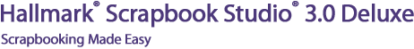 Hallmark Scrapbook Studio Deluxe - Scrapbook Made Easy