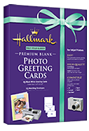 Hallmark Blank Photo Greeting Card Paper