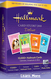 Hallmark Card Studio 2010 Deluxe