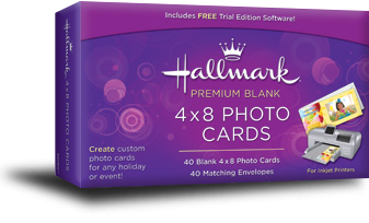 Hallmark | PREMIUM BLANK | 4x8 PHOTO CARDS