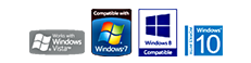 Windows Vista, Windows 7, Windows 8, Windows 10